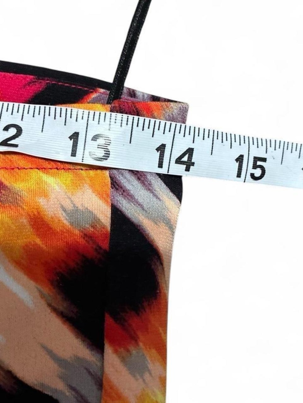 Y2K Women’s Strapless beaded Halter Tank Top in Multicolor - Picture 6 of 7